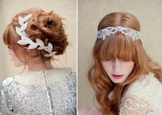 Modern bridal veils and hair accessories 1