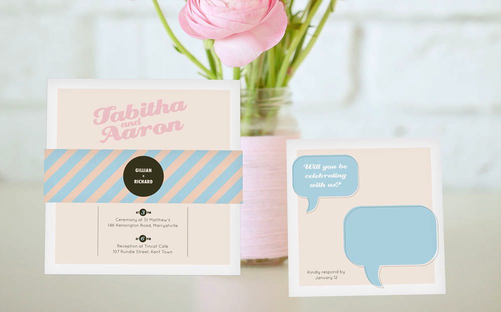 pastel-retro-wedding-invitations